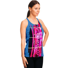 Load image into Gallery viewer, Women's Razor Back Tank Top blue