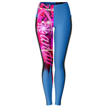 Load image into Gallery viewer, Women's Mesh Pocket Legging blue
