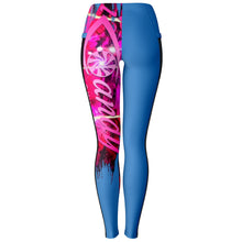 Load image into Gallery viewer, Women's Mesh Pocket Legging blue