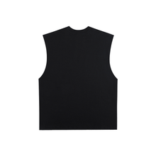 Load image into Gallery viewer, Raw Edge Cotton Tank Top
