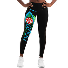 Load image into Gallery viewer, Womens Mesh Pocket Leggin black
