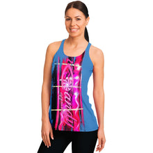 Load image into Gallery viewer, Women&#39;s Razor Back Tank Top blue

