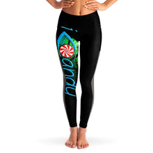 Load image into Gallery viewer, Womens Mesh Pocket Leggin black
