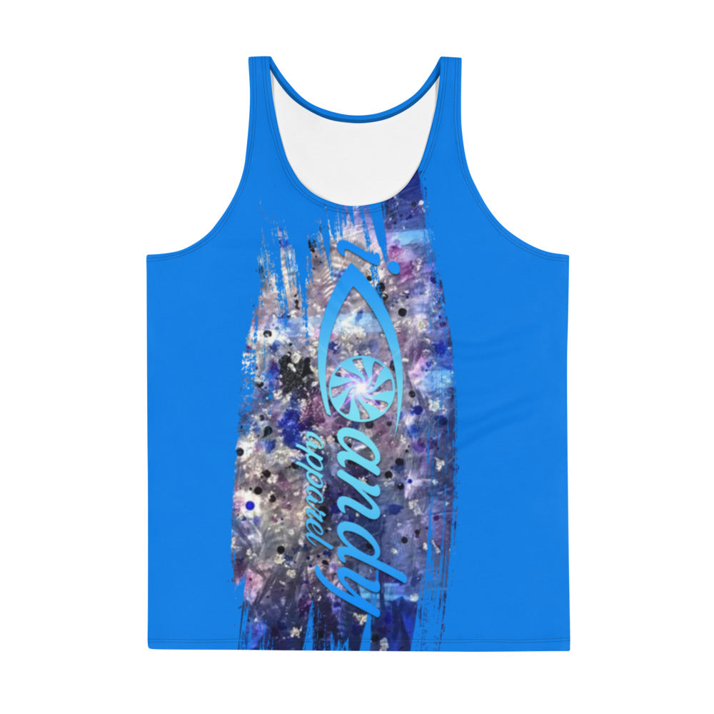 Mens Blue Tank Top
